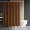 Barossa Design Waffle Weave Shower Curtain Hotel Luxury Spa, 230