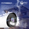 Hik-Vision/Uniview Compatible 4MP PoE IP Bullet Camera with Audio, IP