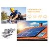 Kellegour 12Pieces Solar Panel Grounding Clamp,Mounting Solar Module,Solar Panel Grounding