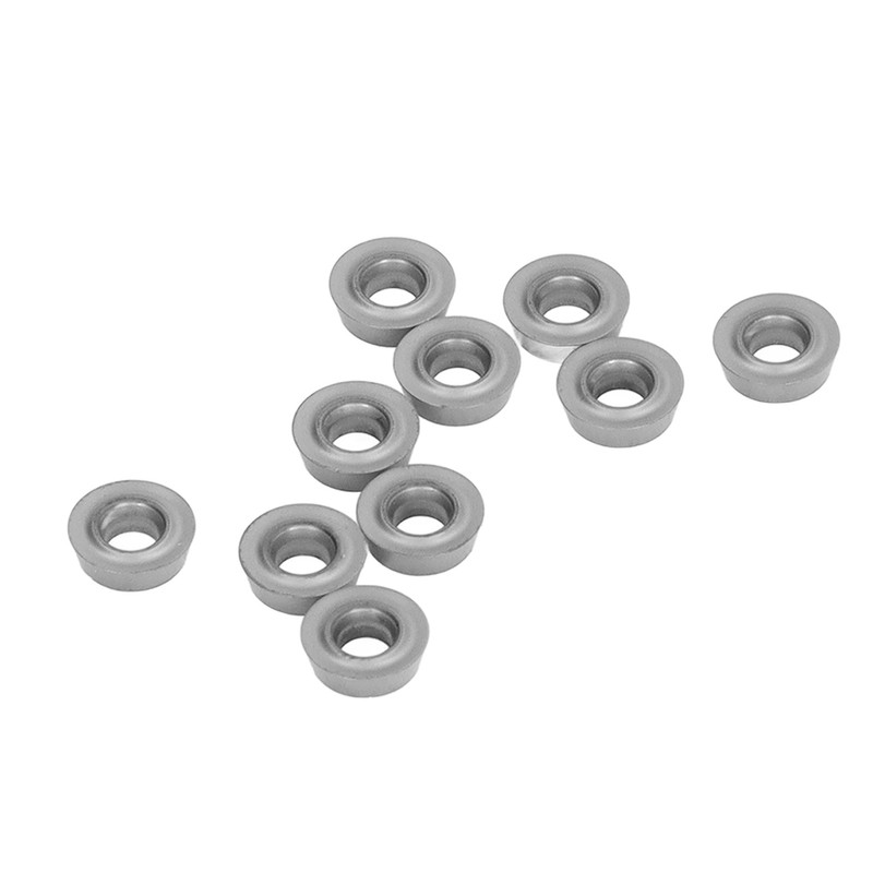 10 Pcs Lathe Insert Carbide CNC Milling Insert Coated Indexable