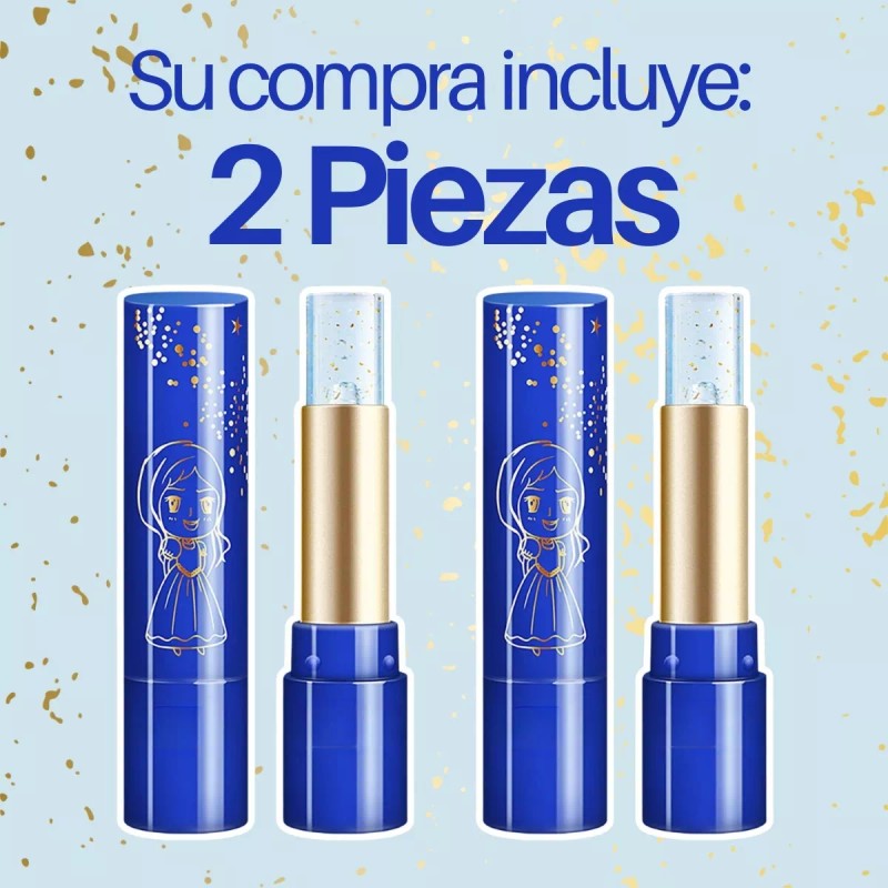 Universo en Linea 2 Pzs Labial 24k Cambia Color Con