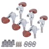 6PCS Guitar Tuning Pegs Electric Acoustic Enclosed Locking Tuner Machine