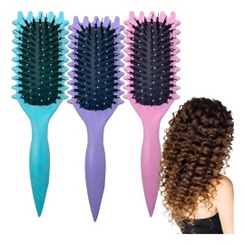 Cuidado Del Cabello Cepillo Definición Rizos Brounce Curl 1p