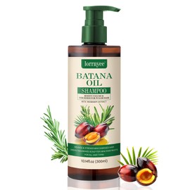 Batana Oil Shampoo, Hair Growth Shampoo for Thinning Hair & Hair Loss Treatment - Organic Rosemary, Formula with Biotin & Keratin to Reduce Shedding, Thicken Hair For Men & Women10.1oz