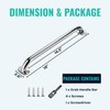 Premium Grab Handle Bar Replacement, Polished 304 Stainless Steel Handle