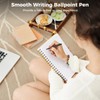 72 Pcs Mini Pens Bulk, Small Retractable Ballpoint Pens, 0.7