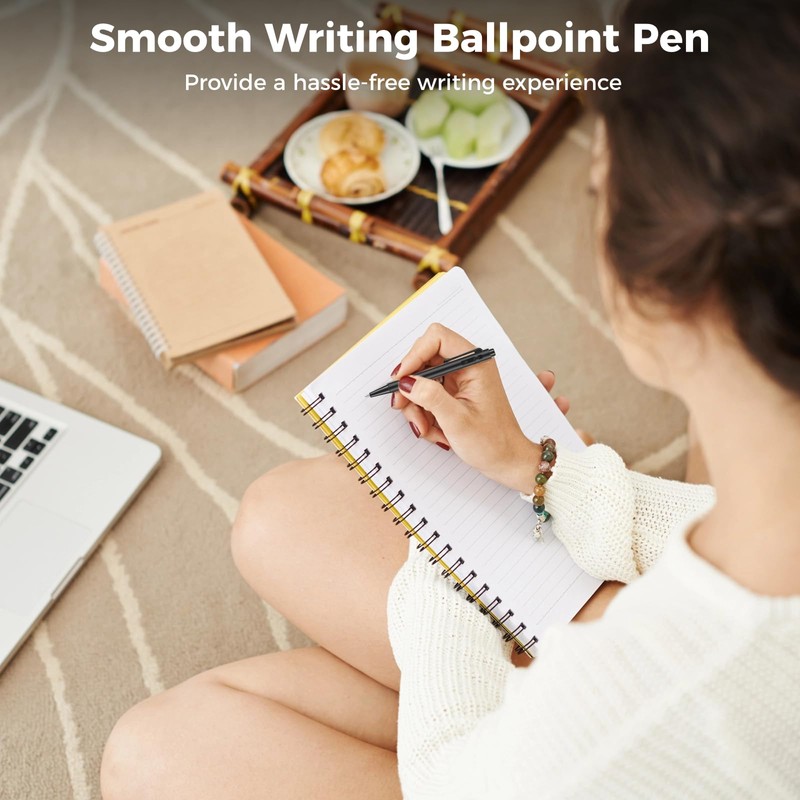 72 Pcs Mini Pens Bulk, Small Retractable Ballpoint Pens, 0.7