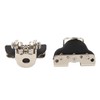 2PCS LED Light Mounting Bracket Steel Rubber Rust Prevention Anti