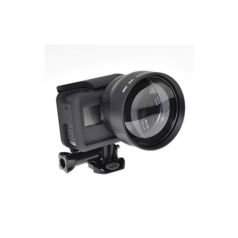 GLIDER MJ27-52 2x Zoom Lens Telephoto Lens for GoPro 52mm