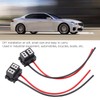 2pcs Wire Connector H7-4 H7 Female Wiring Harness Angled Ceramic