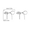 Bow Earrings for Women Gold Bow Stud Earrings Dainty Bowknot