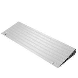YMINCGGM Door Threshold Ramp 1.75” Rise, Aluminum Wheelchair Threshold Ramps for Doorways, Door Ramp 1200lbs Load Capacity for Wheelchair, Scooter, Bike