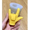 Unbranded 3D Silicone Hand Sign I Love You mold Candle