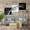 Wieco Art 3 Piece Canvas Prints Wall Art for Living