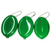3 Oval Squeeze Purses - Made in USA (3 Green)