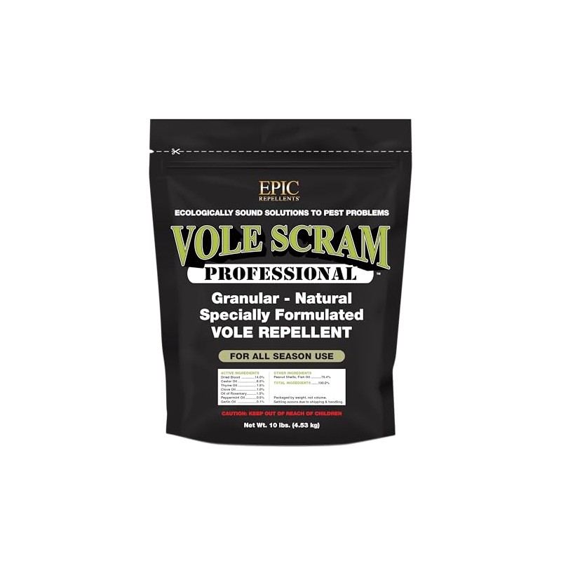 Epic Profession Vole Scram Repellent 10lb Bag