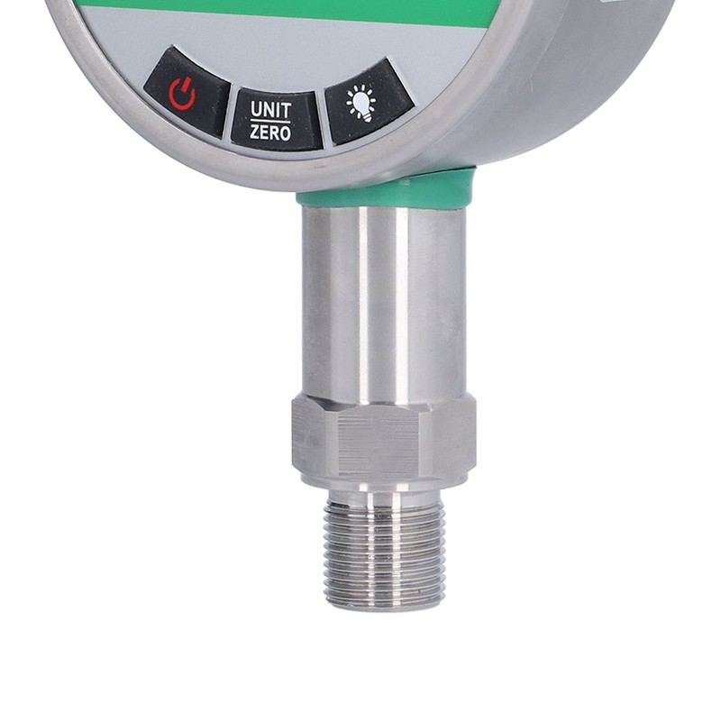 Digital Hydraulic Pressure Gauge Stainless Steel Accurate with Lower Mount