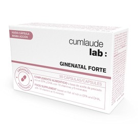Cumlaude Ginenatal Forte Complemento Alimenticio Cáps 30 Unidades