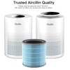 Aircillin Air Purifier AP070A & AP070B Replacement Filters, Efficiency Activated