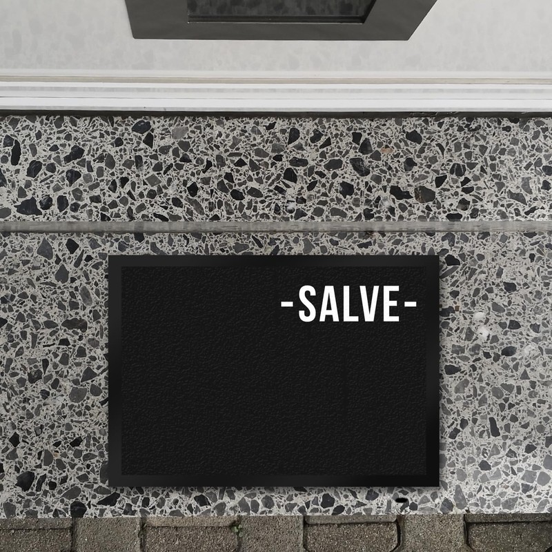 trendaffe Salve Dialect Greetings Doormat Dialect Greetings Front Door Apartment