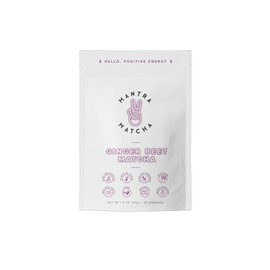 Mantra Matcha Super Premium Ceremonial Matcha Powder Infused with Organic Beets and Ginger | Gut and Digestion Support, Overall Well-Being, Positive Energy | The Best Matcha on Earth, 30 Servings