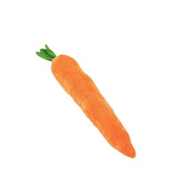 Giant 29.5'' Anxiety Relief Carrot Plush for Dogs - Squeaker Inside Interactive Chew Toy with Hypoallergenic Filling | Oeko-TEX Certified Boredom Buster & Cuddle Companion