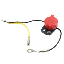Zreneyfex Red ON Off Engine Stop Switch, Power Equipment Small Engine on Off Stop Switch Replacement for Honda Gx110 Gx120 Gx160 Gx200 Gx240 Gx270 Gx340 Gx390 Engines