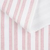 KitchenAid Chambray Stripe Kitchen Towels 8-Pack, Absorbent 100% Woven Cotton,
