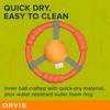 Orvis Dog Whitewater Toss Ring Floating Fetch Toy and Chew;