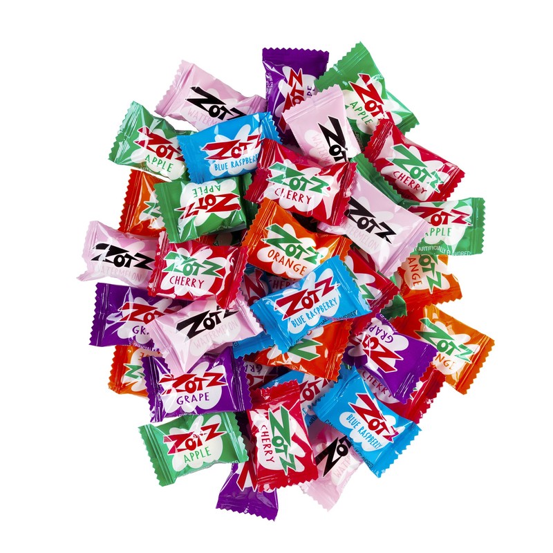 Zotz Fizz Power Candy Assorted - Fruit Flavored Hard Candy