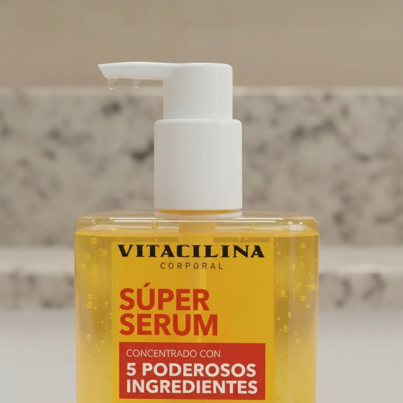Super Serum Corporal Vitacilina Unifica El Tono De La Piel