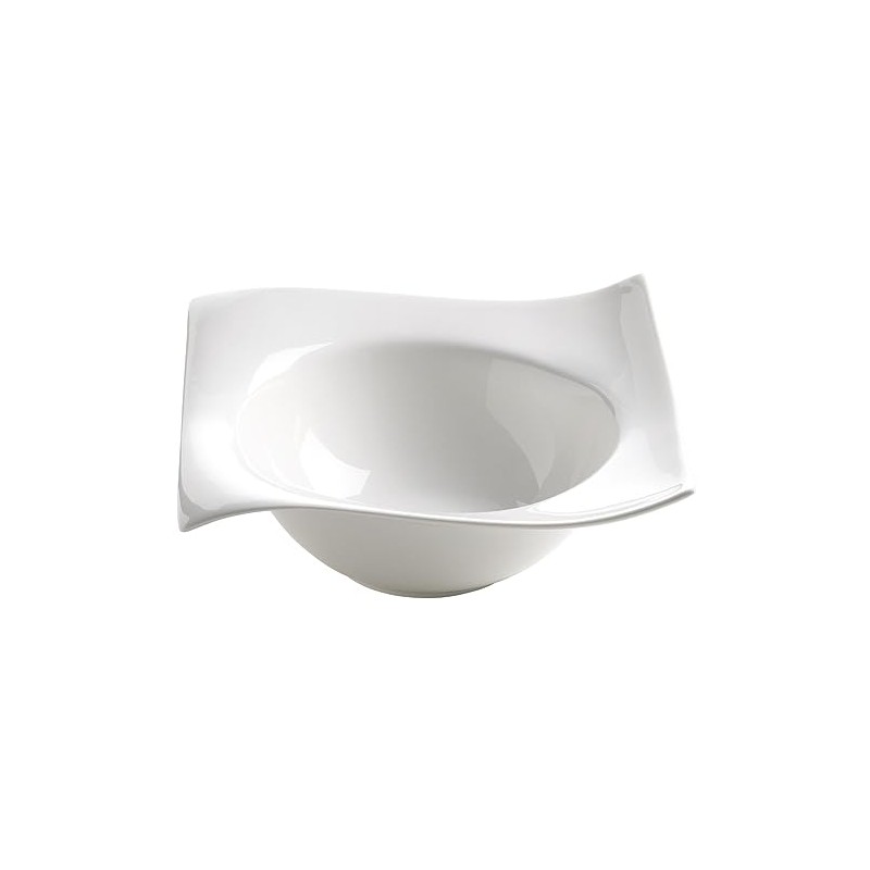 Maxwell & Williams Motion Schale Eckig, Schüssel, Schälchen, Porzellan, Weiß,