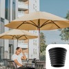 GroveEss Umbrella Cone Wedge Plug,Outdoor Table Umbrella Base Parasol Stand,Umbrella