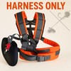 Double Shoulder Harness Strap for Brush Cutter and Lawn Trimmer
