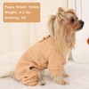 Dog Sweaters Winter Pajamas for Small Dogs Boy Girl Fleece