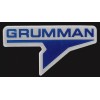 NORTHROP GRUMMAN STICKER 3 1/3 X 1  7/8" GLOSSY THICK OUTDOOR WATERPROOF