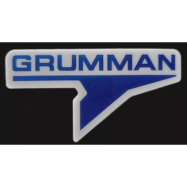 NORTHROP GRUMMAN STICKER 3 1/3 X 1  7/8" GLOSSY THICK OUTDOOR WATERPROOF