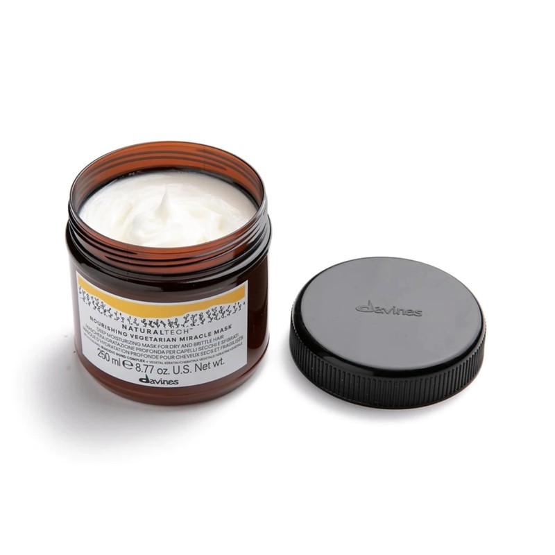 Davines Naturaltech NOURISHING Vegetarian Miracle Mask, Deep Moisturizing For Dry