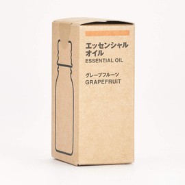 Muji Essential Oil Grapefruit (New), 0.3 fl oz (10 ml) (x1)