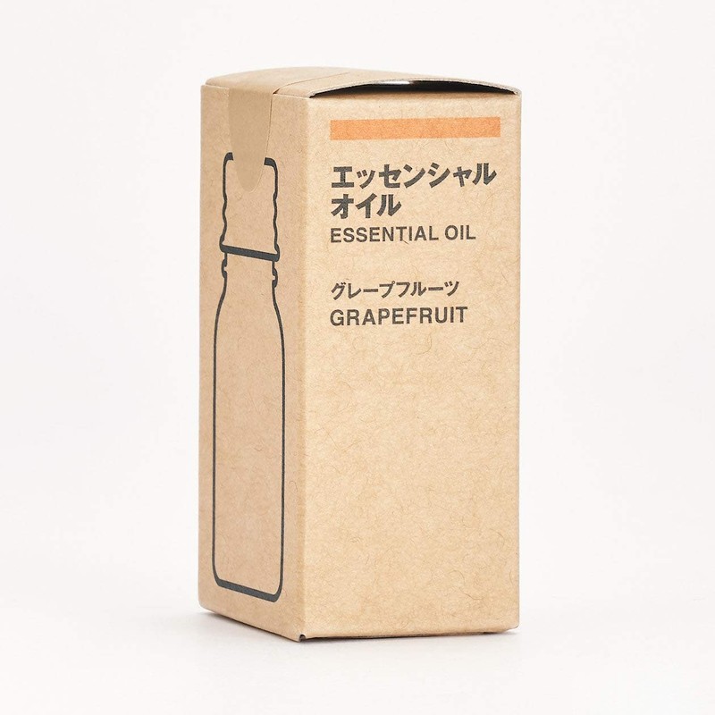 Muji Essential Oil Grapefruit (New), 0.3 fl oz (10 ml)