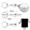 BOOMTOP Shopping Trolley Remover Metal, Good Luck Charm