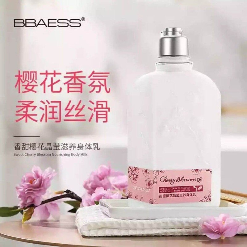 Cherry Blossom Shimmering Lotion 260ml Cherry Blossom Body Lotion Refreshing