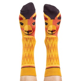 Wilson Payne Down Under Socks - Red Kangaroo, 2-8