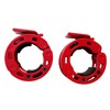 Clamps for 2 Inch Olympic Barbell, Locking Weight Clips, Locking