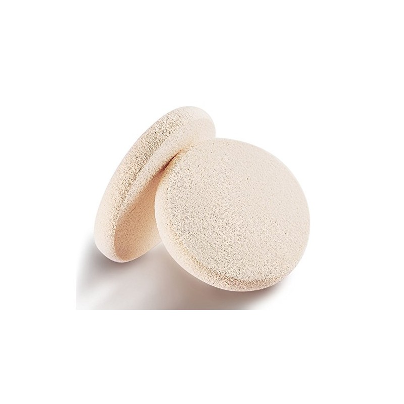 KOOBA - 2 esponjas de maquillaje redondas con 1 estuche