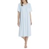 CALIDA Soft Cotton Short Sleeve Nightdress, Length 110 cm, 100%