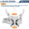 2.25 Inch Exhaust Clamp, 2 1/4'' Lap Joint Band Clamp