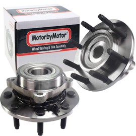 MotorbyMotor 515101 Front Wheel Bearing and Hub Assembly 4WD with ABS 8 Lugs fits for 2006-2008 Dodge Ram 1500 2500 3500 Wheel Hub Assembly 4x4-2pc Set