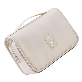 Poemtian Cosmetic Bag, Cosmetic Travel Bag, Travel Makeup Bag, Travel Toiletries Bag, Makeup Organizer, Travel Accessories Women