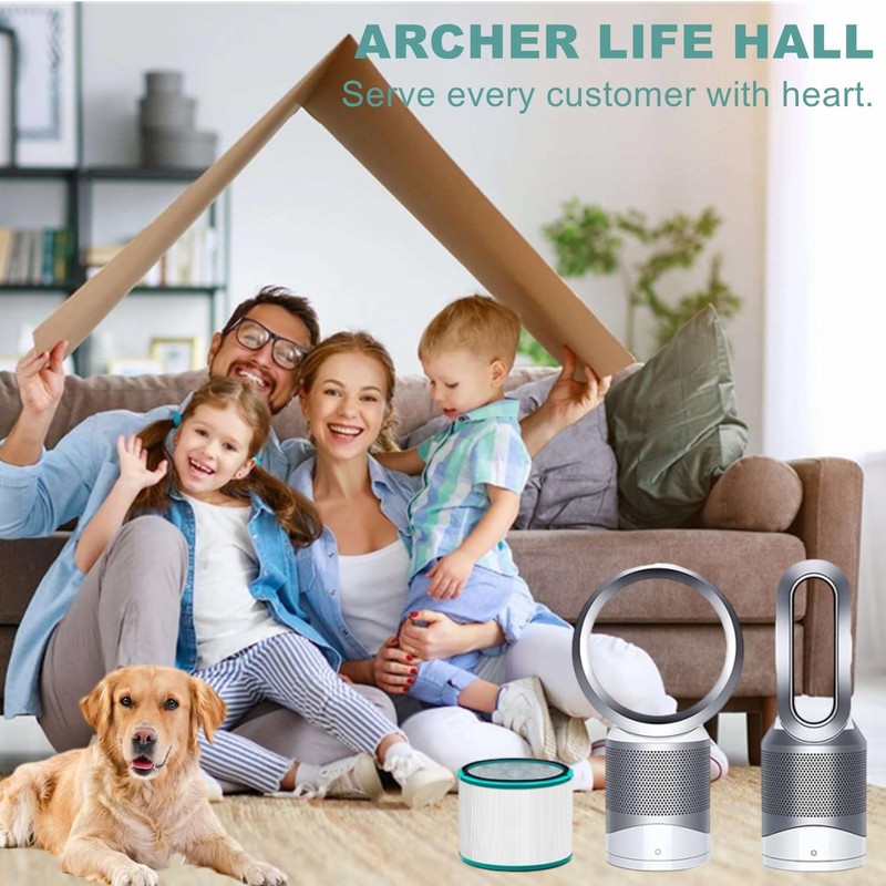 Heap Air Purifier Filter Replacement Compatible with Dyson Pure Cool
